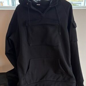 Men's Black Hoodie